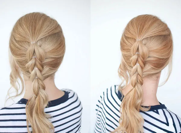 Kết quả kiểu tóc tết giả cao ráo và không gây nóng nực