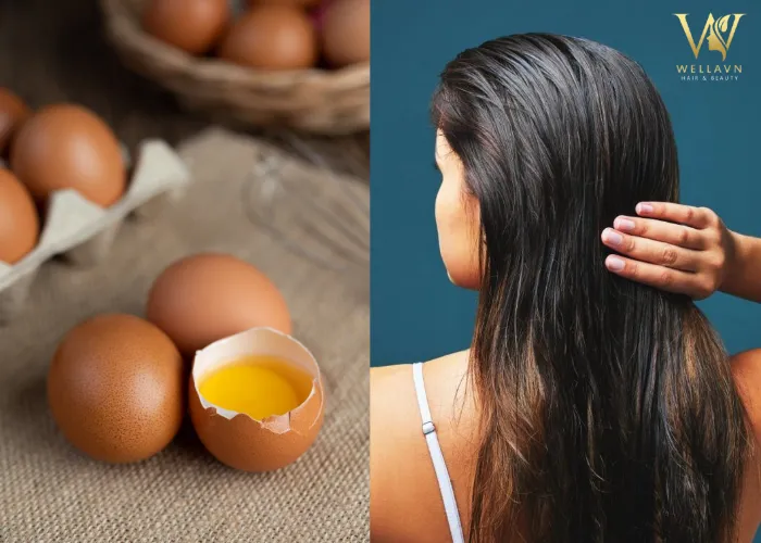 Sử dụng Trứng Gà để giảm mồ hôi dầu