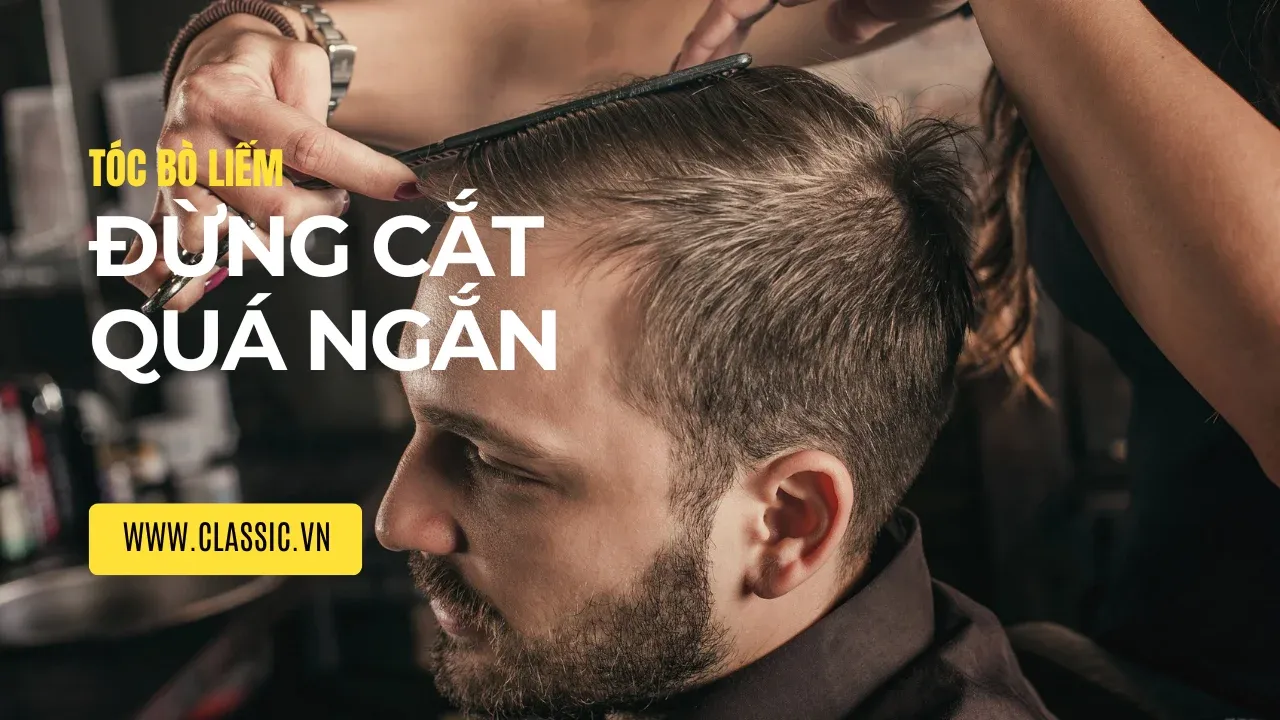 Kiểu tóc phù hợp là cách trị tóc con tủa tủa tạm thời