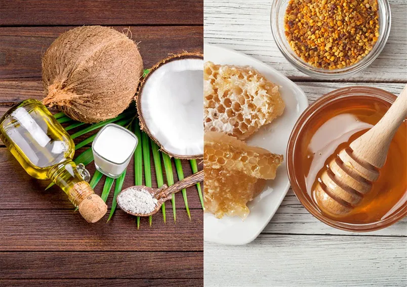 Sự kết hợp hoàn hảo giữa dầu dừa và mật ong trong công thức ủ tóc