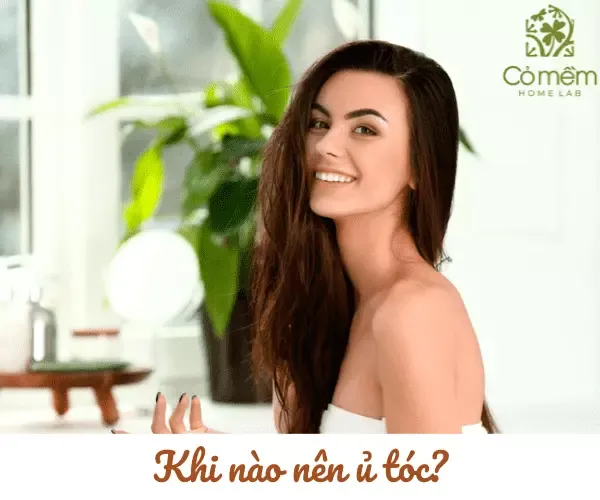 Ủ tóc sau khi gội đầu sẽ giúp dưỡng chất thẩm thấu tốt hơn