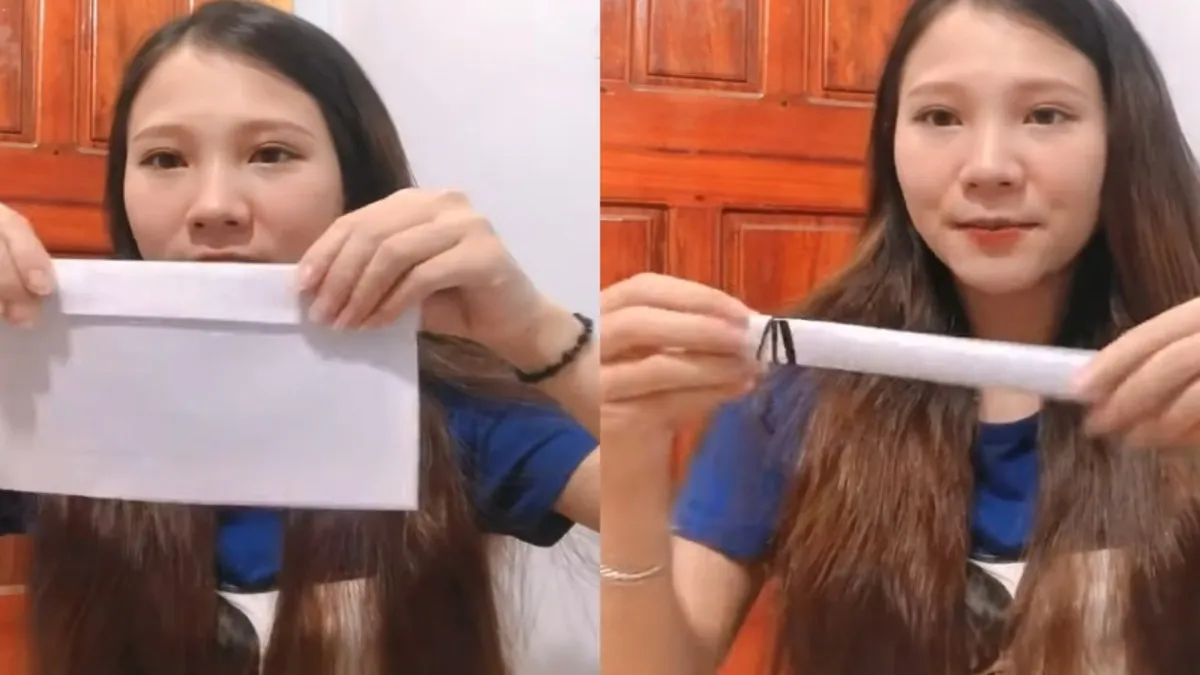 Cách uốn tóc bằng giấy tại nhà là một phương pháp không nhiệt sáng tạo