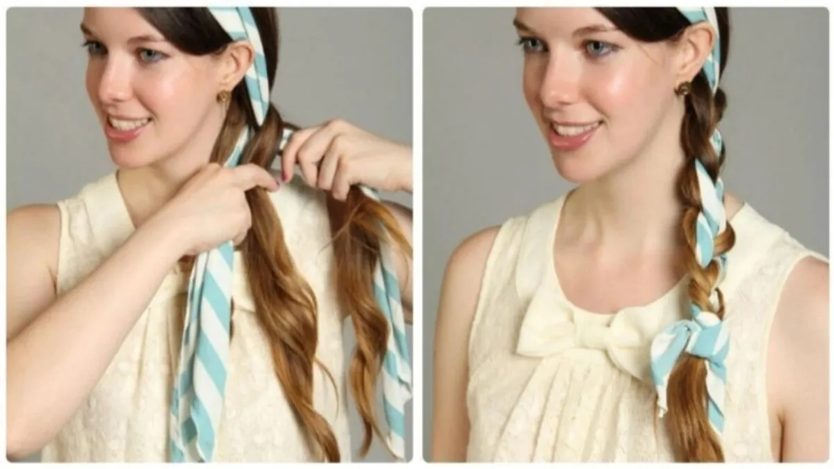 Khăn Turban là dụng cụ đơn giản cho cách uốn tóc tại nhà không dùng nhiệt