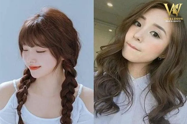 Uốn tóc bằng cách xoắn lại