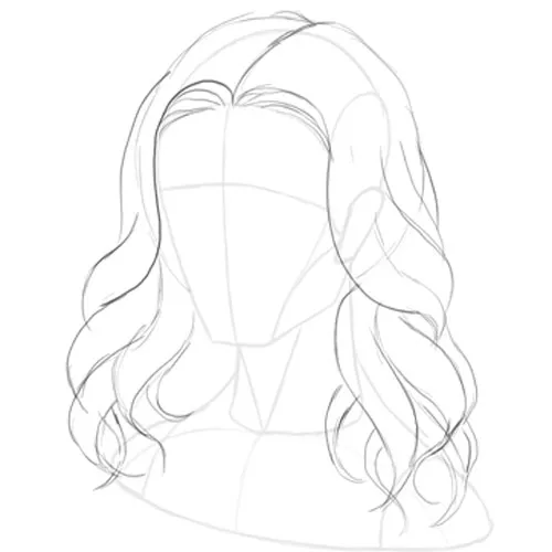 Tóc xoăn anime nữ đơn giản và dễ thương được nhiều người yêu thích