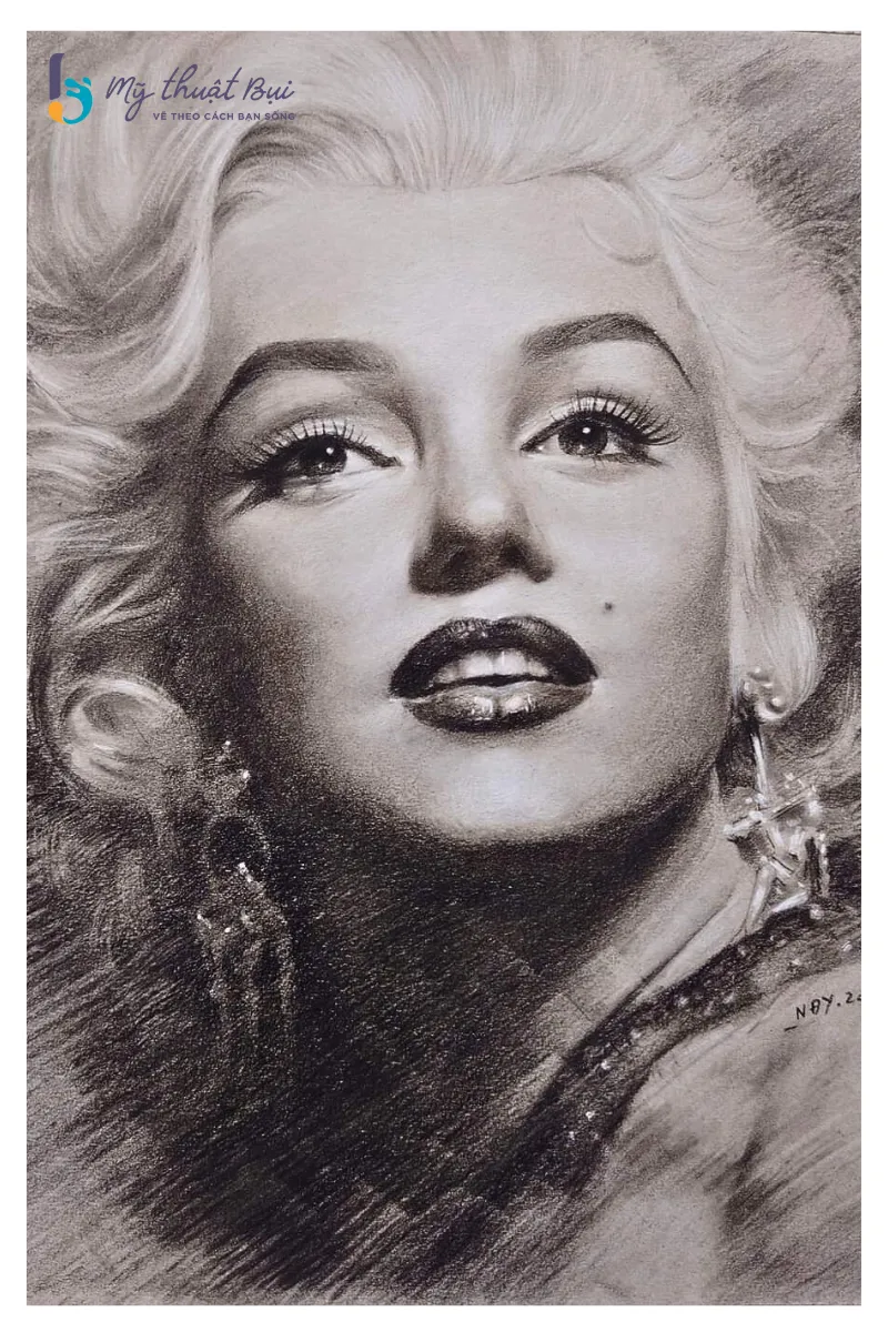 Các bước vẽ tóc đơn giản với nét phác thảo