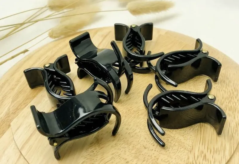 Kẹp càng cua lớn và nhỏ, phụ kiện thiết yếu cho búi tóc giữ nếp xoăn