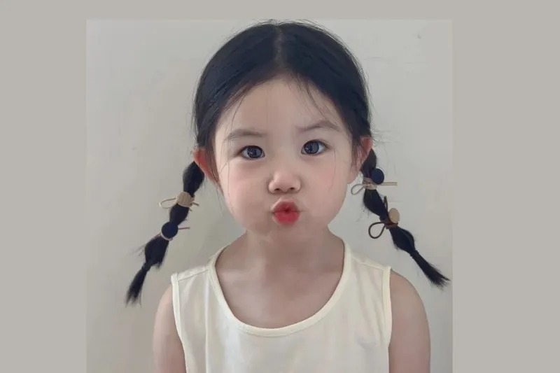 Buộc tóc kiểu đốt tre