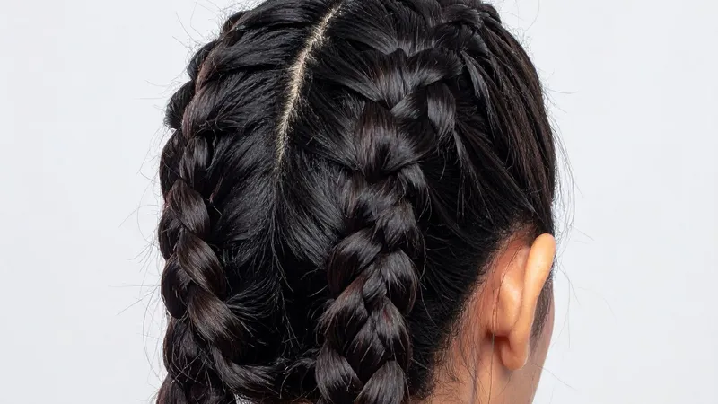 Hạn chế tết tóc quá chặt sát da đầu để bảo vệ nang tóc