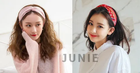 Hướng dẫn kẹp tóc mái đẹp bằng băng đô