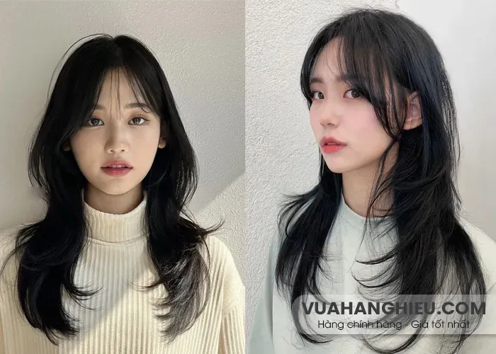 Mô tả các kiểu tóc layer nữ khác nhau phù hợp với từng dáng mặt