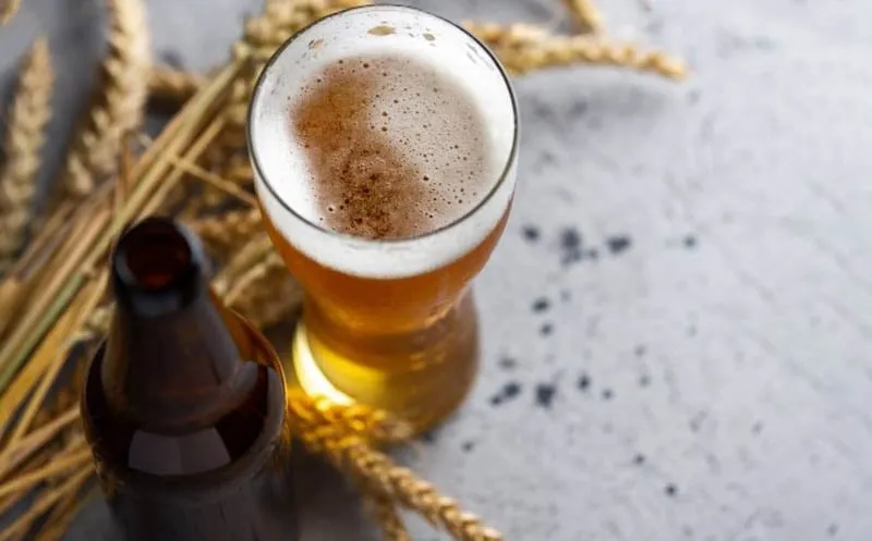 Hình ảnh mái tóc mềm mượt, óng ả của người phụ nữ sau khi áp dụng các công thức chăm sóc tóc bằng bia