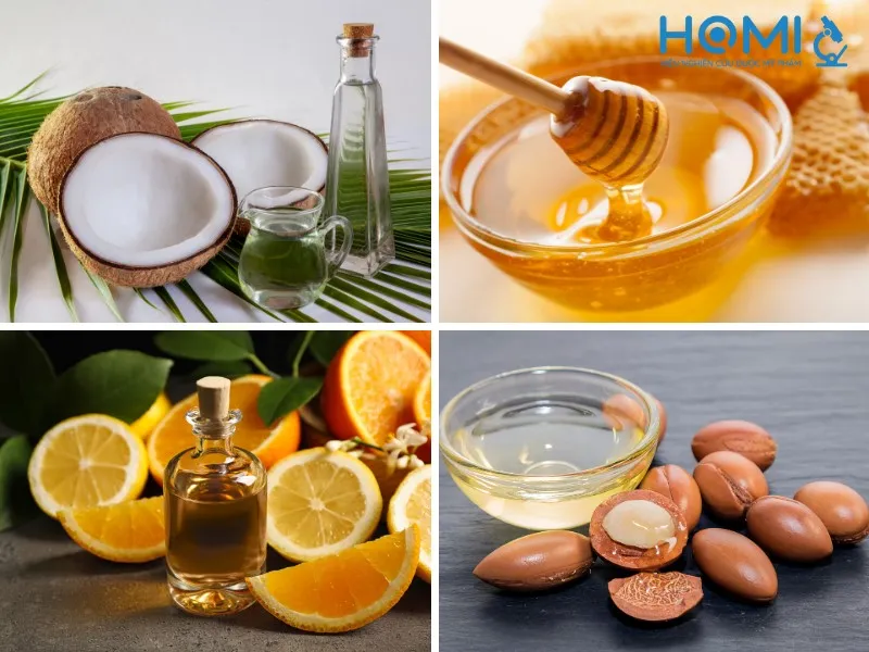 Chuẩn bị nguyên liệu làm nước dưỡng tóc tự chế biến tại nhà