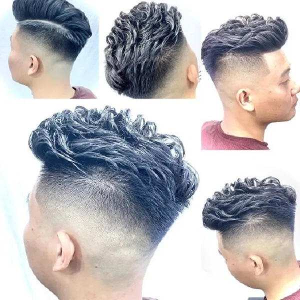 Sử dụng tông đơ và lấy nét vào kiểu tóc để tạo điểm nhấn chuyên nghiệp