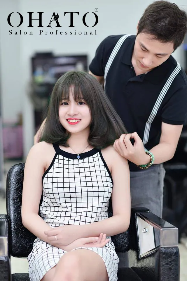 Thành quả tóc dập xù phồng tự nhiên