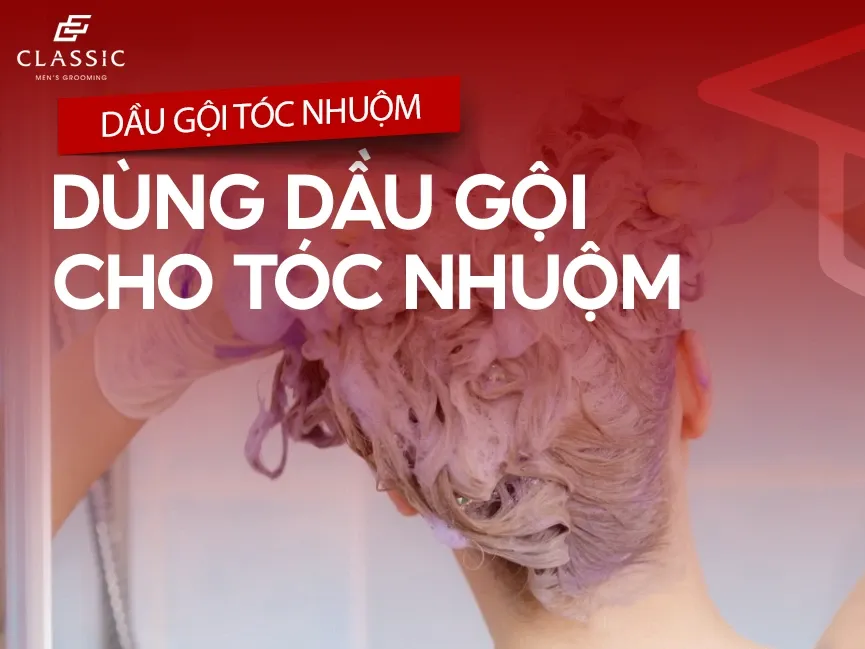 Sử dụng dầu gội cho tóc nhuộm ngay lập tức nếu màu bị sai
