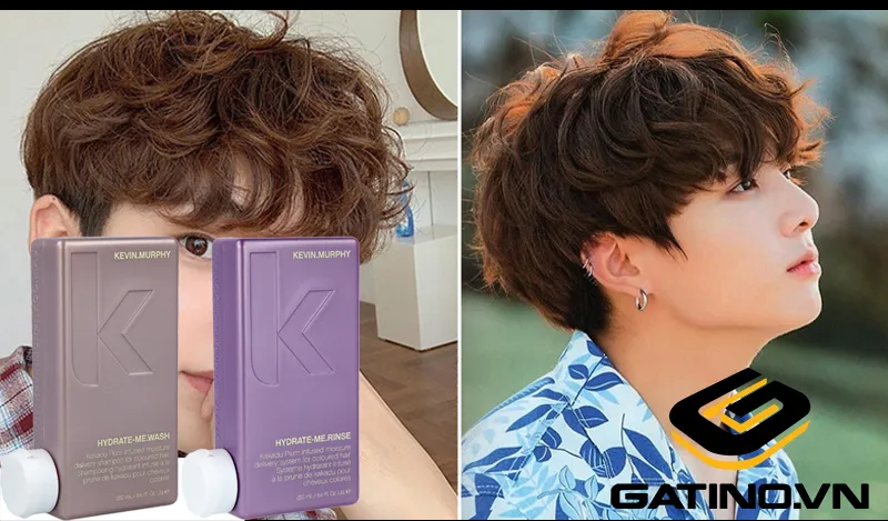 Dầu gội và dầu xả chuyên dụng, là bước thiết yếu trong cách chăm sóc tóc sau khi uốn nam