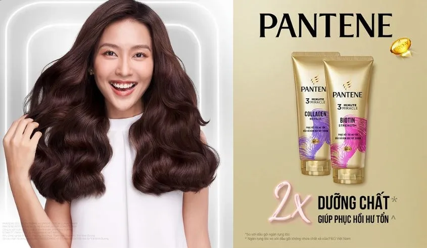 Dầu xả Pantene 3 phút diệu kỳ ngăn rụng tóc và hỗ trợ giữ nếp tóc uốn