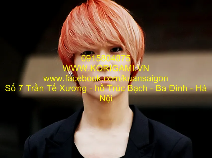 Hình ảnh một chàng trai với kiểu tóc hai khối (Two Block Cut) và mái rủ lãng tử