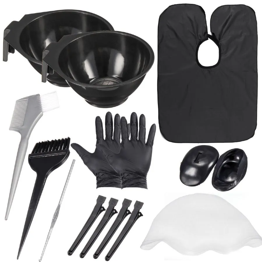 Danh sách dụng cụ cần thiết để tự nhuộm tóc tại nhà an toàn