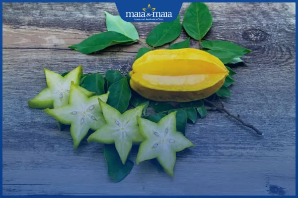 Khế chua là nguyên liệu tự nhiên dồi dào vitamin C giúp trị rụng tóc và nuôi dưỡng da đầu