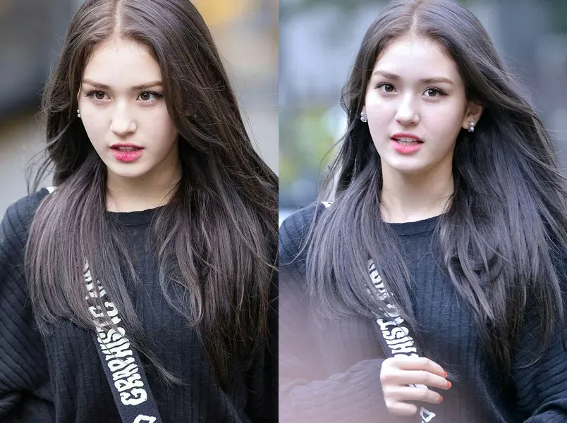 Cận cảnh việc trộn lòng đỏ trứng và bột gạo để tạo thành mặt nạ duỗi tóc tự nhiên