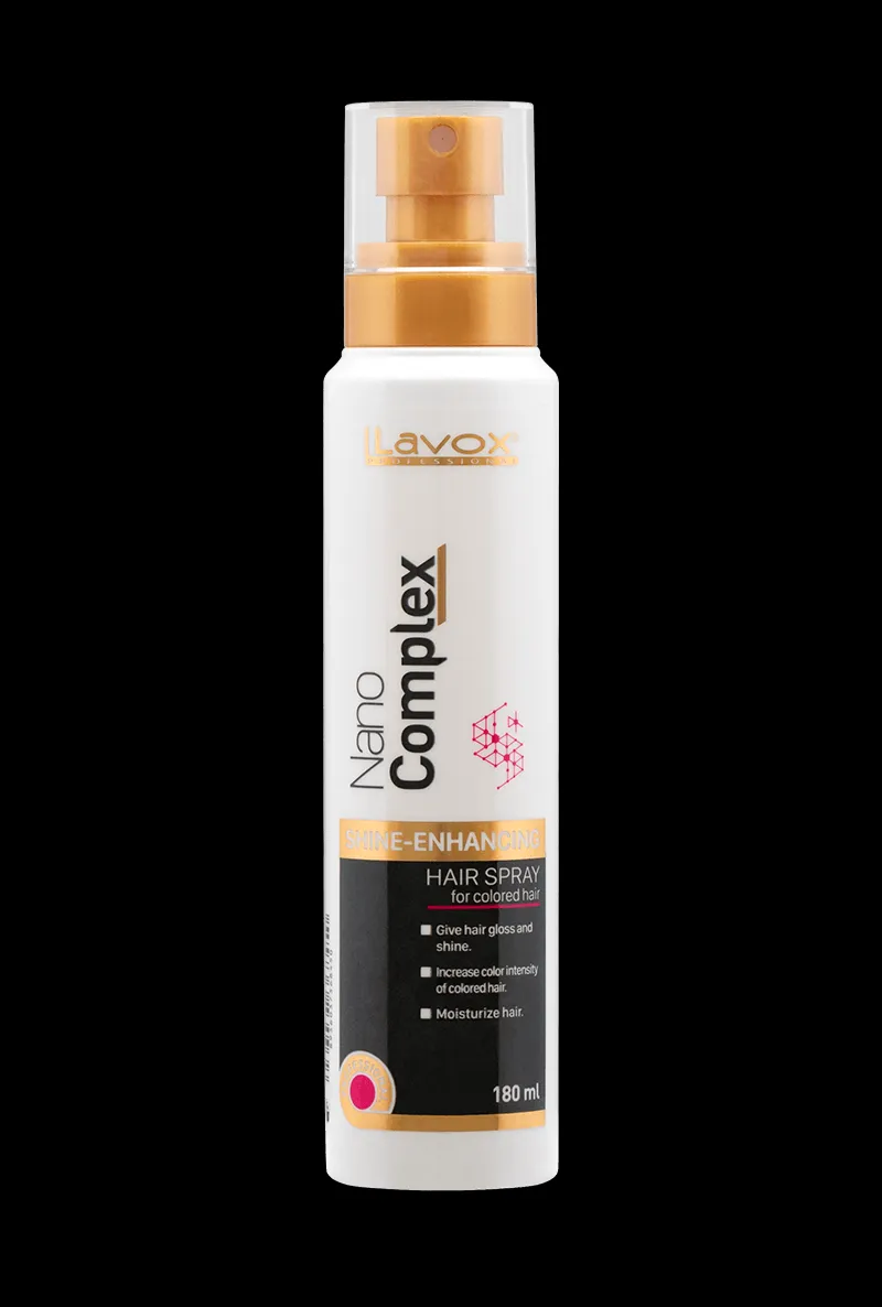 Xịt dưỡng ẩm tăng ánh màu dành cho tóc nhuộm Lavox Nano Complex