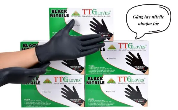 Giải pháp tốt nhất để ngăn ngừa thuốc nhuộm dính tay là đeo găng tay nitrile TTGloves