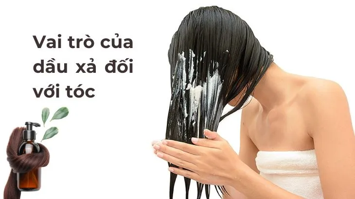Vai trò chuyên sâu của dầu xả đối với cấu trúc tóc