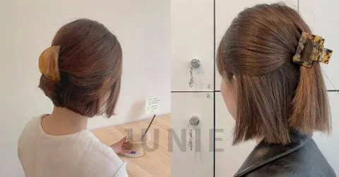 Bí quyết trong cách kẹp càng cua tóc xoăn giúp giữ độ phồng tự nhiên cho mái tóc