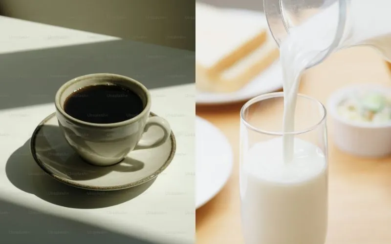 Cà phê và sữa tươi sẽ làm tóc khỏe hơn từ gốc tới ngọn, chắc khỏe từ sâu bên trong