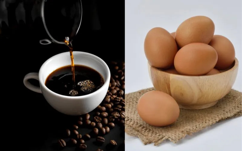 Dùng cà phê và trứng gà là mẹo giúp tóc bóng mượt, chắc khỏe và hết gàu
