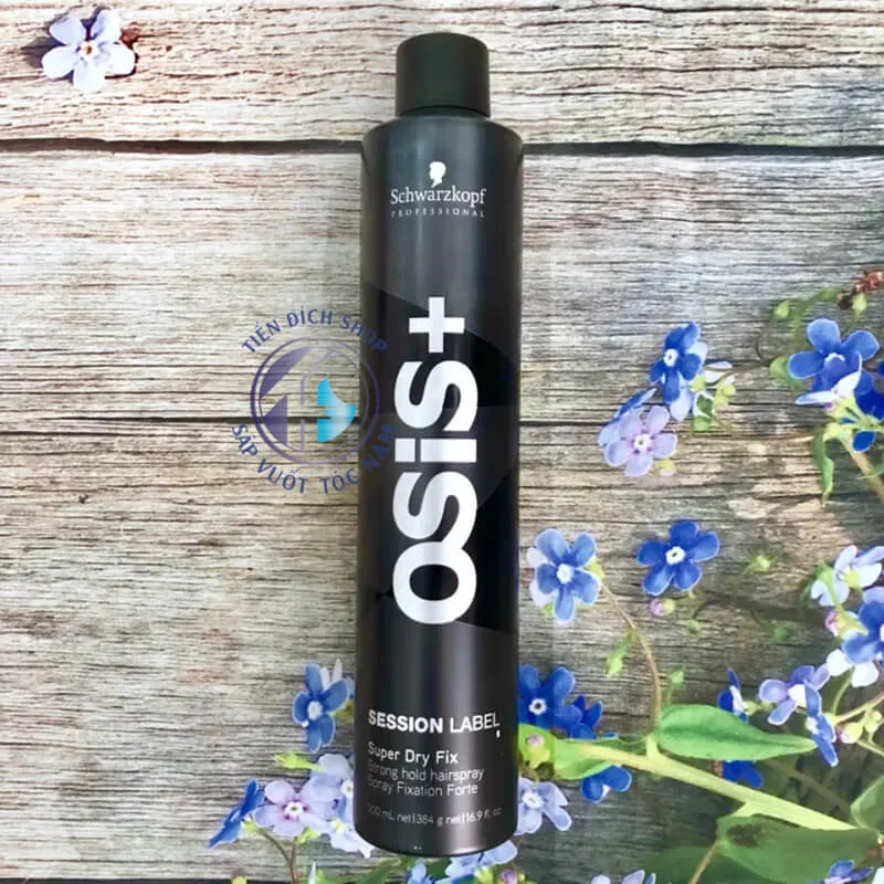 Schwarzkopf OSIS+ Session Label, gôm xịt tóc giữ nếp mạnh mẽ, yếu tố quan trọng khi xem xét cách chọn gôm xịt tóc