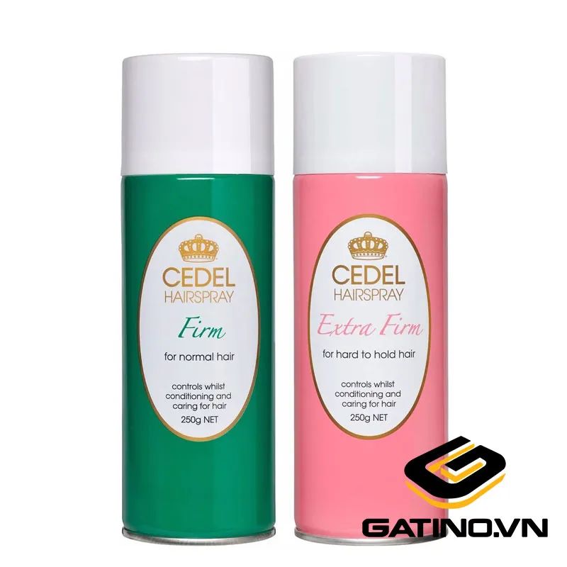 Gôm xịt tóc Cedel Hairspray, sản phẩm giữ nếp nhẹ phù hợp với tóc mềm mỏng