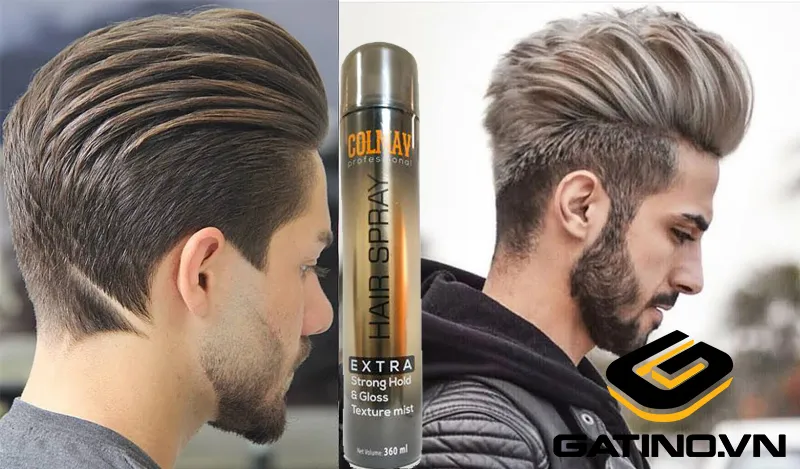 Gôm xịt tóc Colmav Hair Spray giữ nếp lâu và có khả năng chống ẩm cao