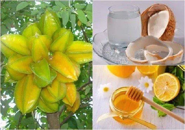 Khế chua và mật ong giúp tăng cường dưỡng ẩm cho tóc, hỗ trợ phục hồi tóc bạc