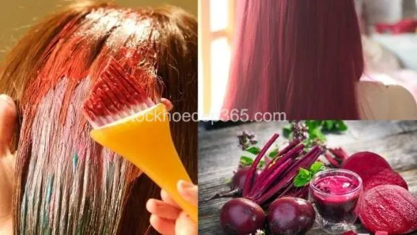 Hướng dẫn cách nhuộm tóc tại nhà với củ dền cho màu tím đỏ tự nhiên
