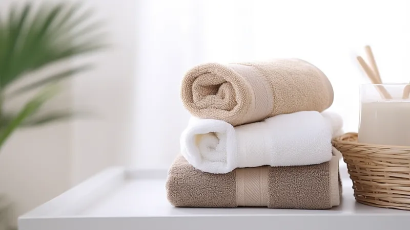 Khăn nên được giặt thường xuyên và đảm bảo luôn sạch sẽ