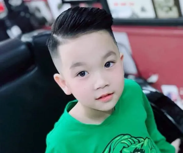 Kiểu tóc Undercut Side Part lịch lãm và sành điệu cho bé trai