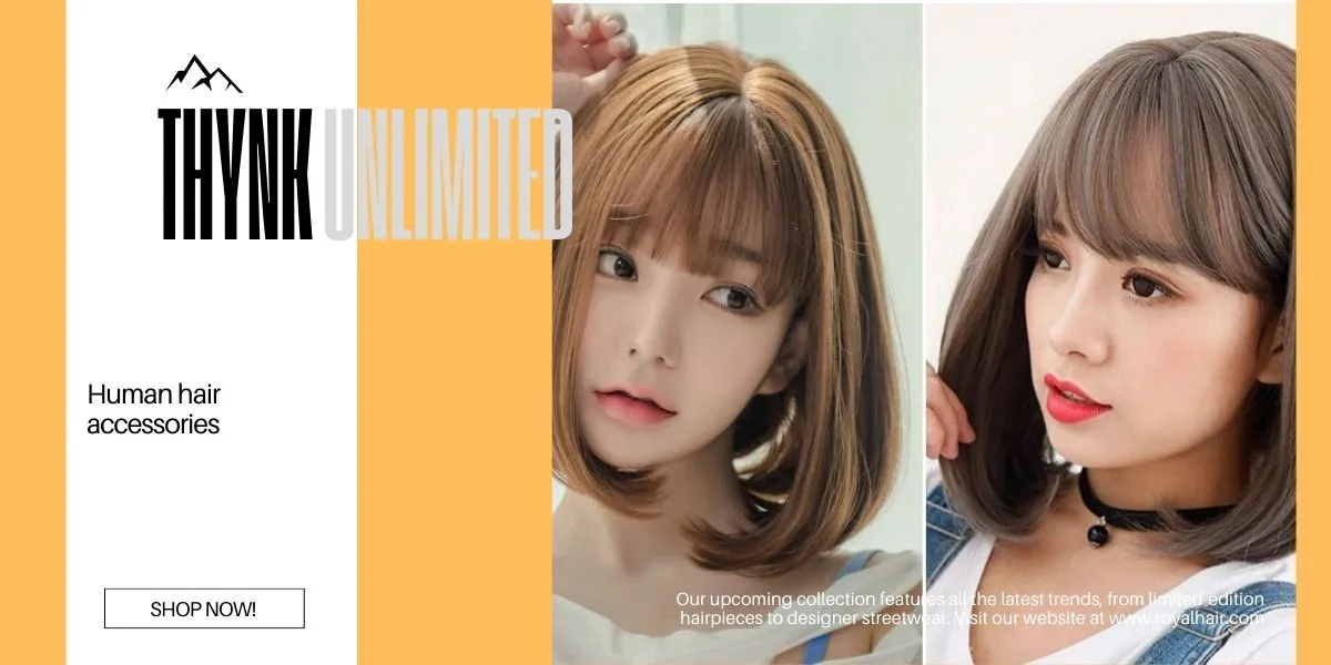 Đảm bảo độ dài kẹp tóc giả hài hòa với tóc thật