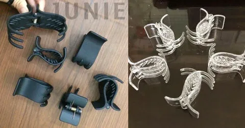 Kẹp càng cua 3 răng truyền thống có thiết kế nhỏ gọn, đơn giản