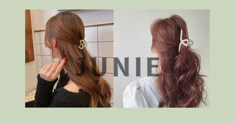 cách làm tóc kiểu hàn quốc kẹp nửa đầu đơn giản