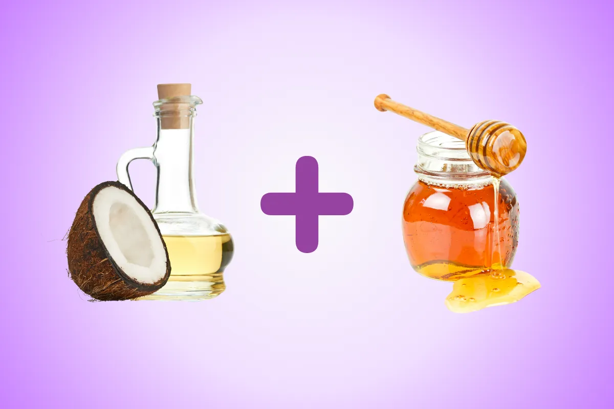 Mặt nạ dầu dừa và mật ong giúp phục hồi tóc hư tổn