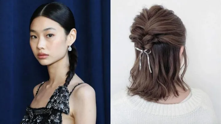 Kiểu bện tóc ngắn thanh lịch cho môi trường công sở