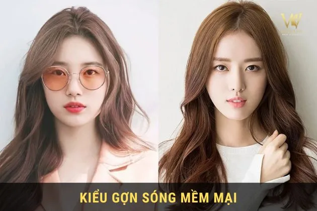 Kiểu gợn sóng mềm mại