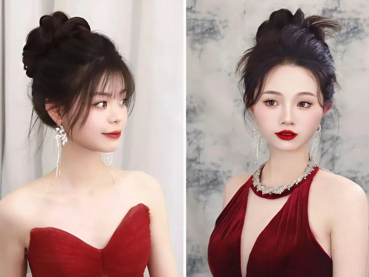 Búi Cao Kiểu Ballet