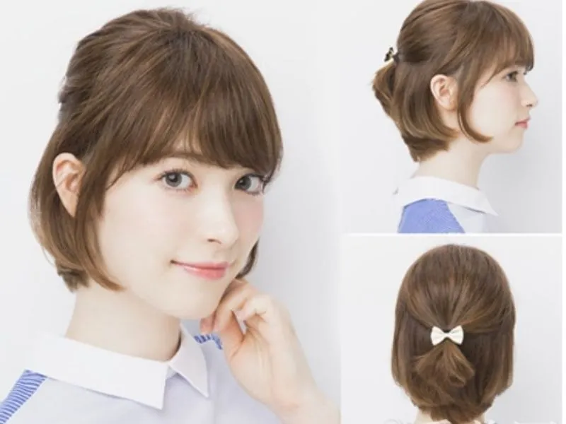 Kiểu tóc ngắn dễ làm và tiện lợi