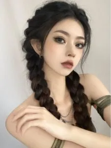 Cách tết đuôi sam cổ điển, đơn giản