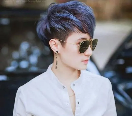 Cách cắt tóc mái cho nam: Mái xéo Undercut mang phong cách hiện đại và cá tính