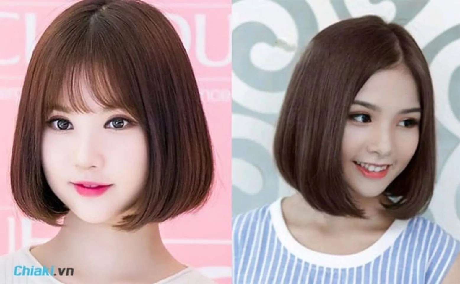 Tóc uốn cụp ngắn, một nền tảng tóc hoàn hảo để thử bím tóc thác nước